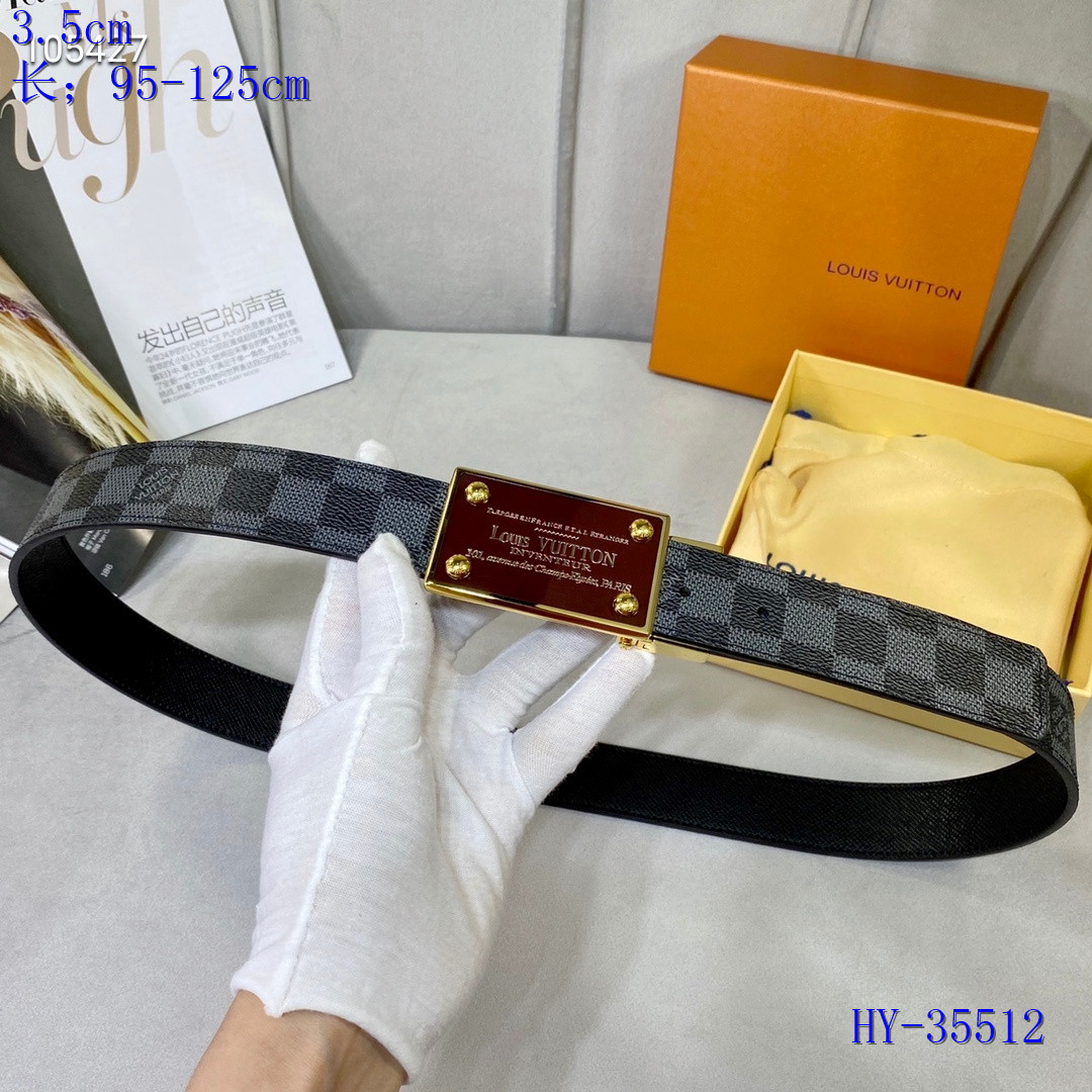 LV Belts 3.5 cm Width 053